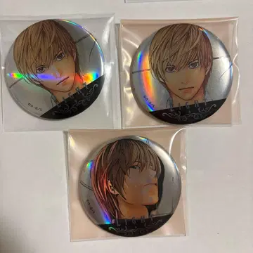 DEATHNOTE 데스노트 야가미 라이토 메탈 캔뱃지