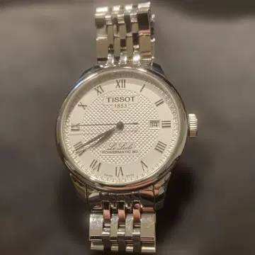 TISSOT 르로끌 Powermatic 80 자동 손목시계 부속품 없음