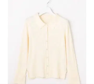 any sis [ CICA 가공 ] 옷깃 디자인 니트