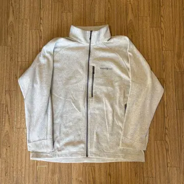 montbell 플리스 자켓 화이트