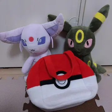 에브이 블래키 봉제 인형 세트 (덤 포함)