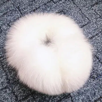 귀도리 이어머프 퍼 복슬복슬 화이트