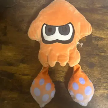 삼영무역 스프라툰3 오징어 봉제 인형 오렌지 M 40cm