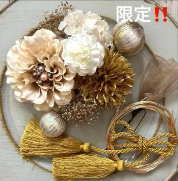 한정판 성인식 일본 의류 후리소데 시치고산 사전 촬영 머리 장식