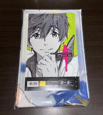 하이 스피드! 타치바나 마코토 등신대 천 포스터