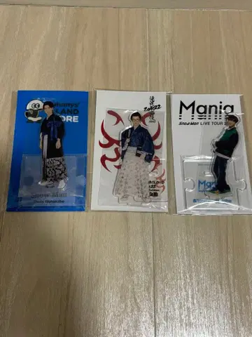 Snow Man 와타나베 쇼타 아크릴 스탠드 3종 세트