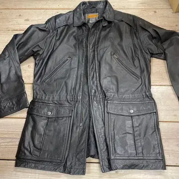 INTERMEZZO 블랙 가죽 자켓 DURBAN 11*109