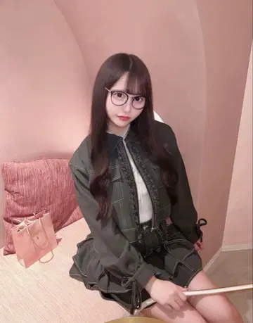 ReAmour 데님 프릴 자켓