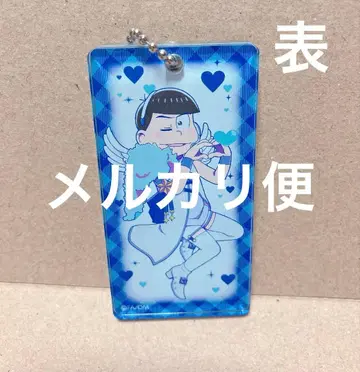 오소마츠 6쌍둥이 천사 아이돌 아크링 키링 카라마츠 1개