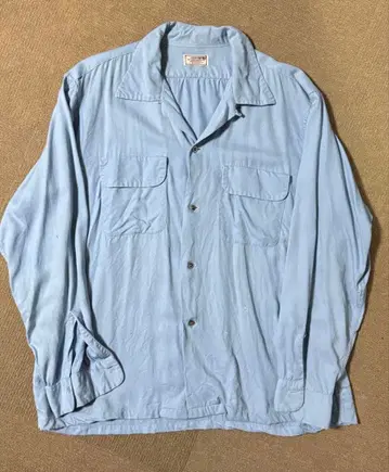 [ 최종 가격 인하 ] 50s ARROW 오븐 컬러 레이온 개버딘 셔츠