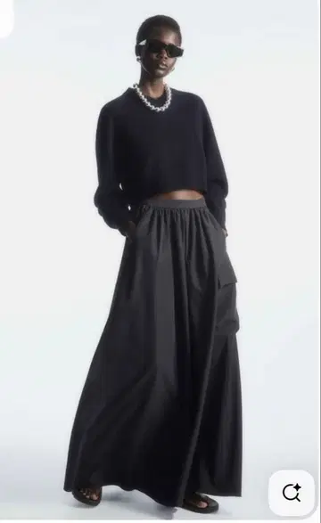 코스 맥시 스커트 34