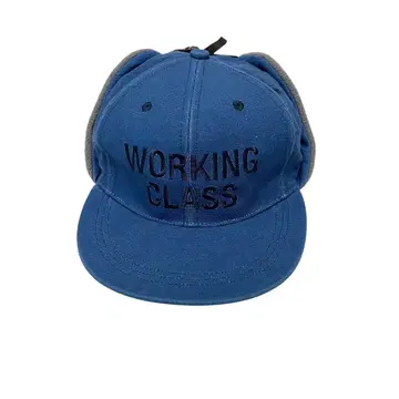 THE UNION 도그이어 캡 네이비 프리 사이즈