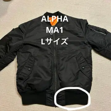 ALPHA INDUSTRIES MA-1 자켓 블랙