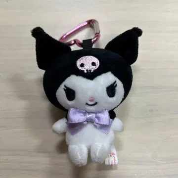 산리오 쿠로미 봉제 인형 키링