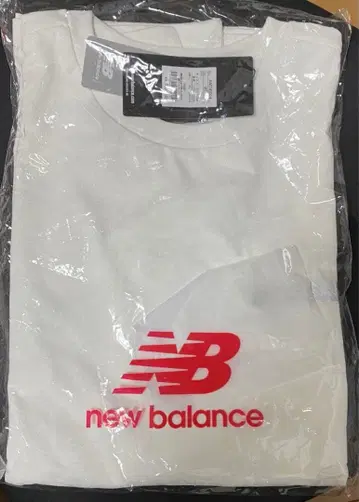 New Balance T셔츠 XL 화이트 AMT45024