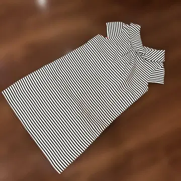 케이트 스페이드 스트라이프 반팔 원피스 S