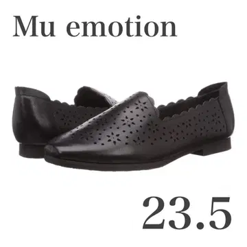 미우에 모션 펌프스 플랫슈즈 세련된 신기 편한 블랙