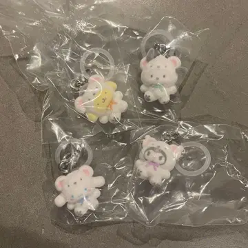 [ 익명 배송 ] 복슬복슬 스노우 메지루시 4세트