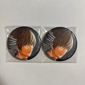 DEATHNOTE 데스노트 팝업 매트 캔뱃지 야가미 라이토 2개