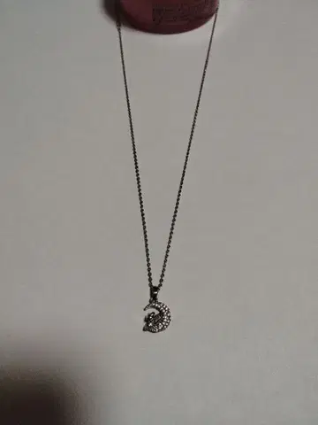 달과 별의 크리스탈 목걸이