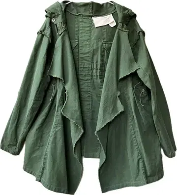 이로아르 밀리터리 리메이크 재구축 모즈 코트 오버 사이즈 일본제