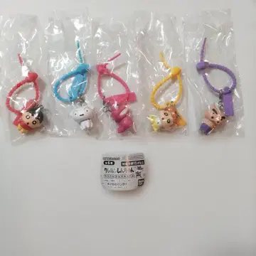 가샤폰 짱구는 못말려(크레용 신짱) 컬러풀 멀티 참 5종 세트