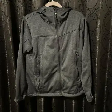 RAFFRULE 후드 부착 그레이 아우터