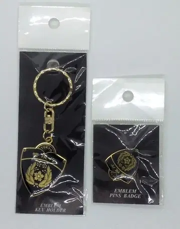 경시청 엠블럼 키링 핀 배지 세트