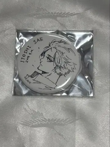 블루 록 이토시 사에 프린세스 카페 캔뱃지 당첨 캔뱃지 프리카페