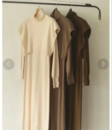 todayful 레이어드 니트 원피스 38