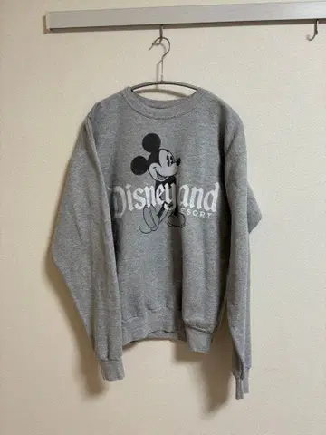 빈티지 Disney Hanes 콜라보 맨투맨 미키 M