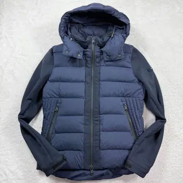 새상품급 TATRAS 타트라스 TARO 니트 절개 다운 네이비 01