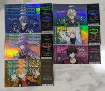 니지산지 HEROS half anniversary 홀로그램 티켓