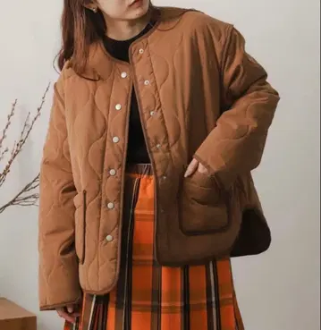 [ UR TECH ] 퀼팅 숏코트