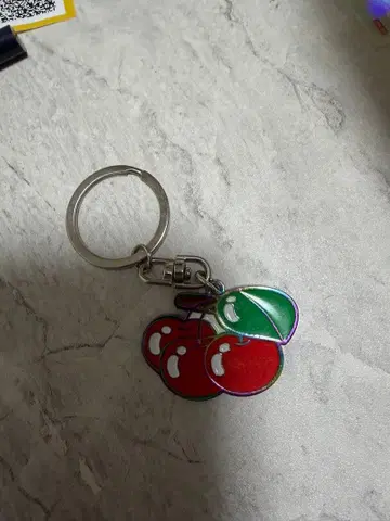 저글러 체리 디자인 키링
