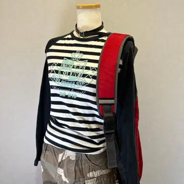 BLUECROSS archive raglan T-shirt Y2K