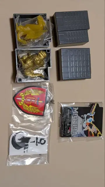 미니 고질라 컬렉션 2 피규어 세트