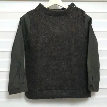 GALLARDAGALANTE 다크 그레이 긴팔 스웨터