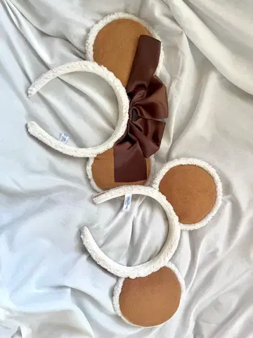 미키마우스풍 머리띠 페어