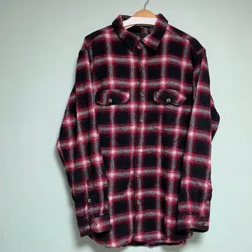 Field & Stream 헤비 플란넬 셔츠 XL 옴브레