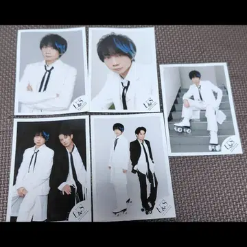 우츠미 코지 사토 아츠히로 공식 사진 5장 U&S 히카리 겐지