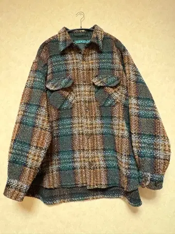 RNA 트위드 체크 셔츠