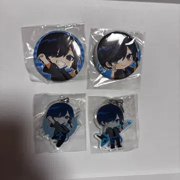 카페인 아크링 키링 캔뱃지 켄츠만 실황자