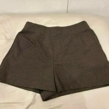 ZARA 자라 숏팬츠 스코트 하운드투스 체크 패턴 체크 무늬