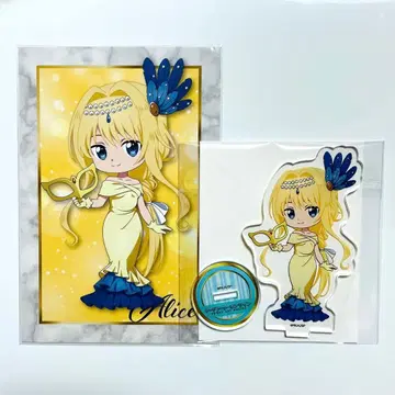 소드 아트 온라인 가면무도회 아크릴 스탠드 엽서 앨리스
