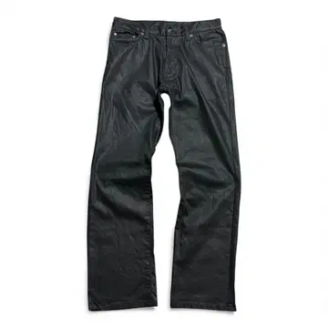 unknown 코팅 블랙 데님 아카이브 Y2K