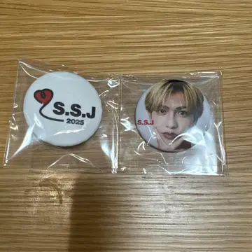 시손 준 SSJ2025 캔 배지