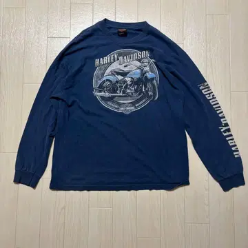 Harley-Davidson 롱T 네이비