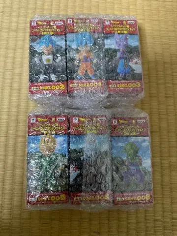 드래곤볼 피규어 세트 DBZ001-006