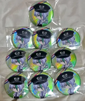 오츠야 카게타 케이오 전철 글리터 캔뱃지